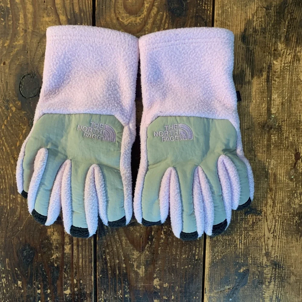 The North Face youth etip fleece gloves